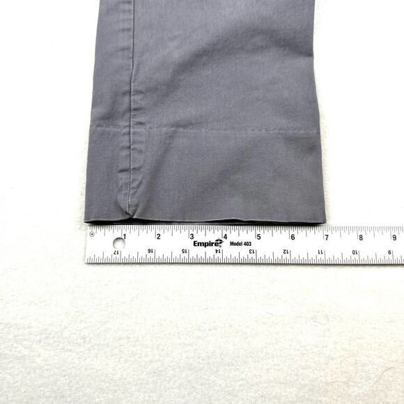 Tory Burch Light Grey Cotton Chino Pants Women’s 28 - Picture 6 of 11